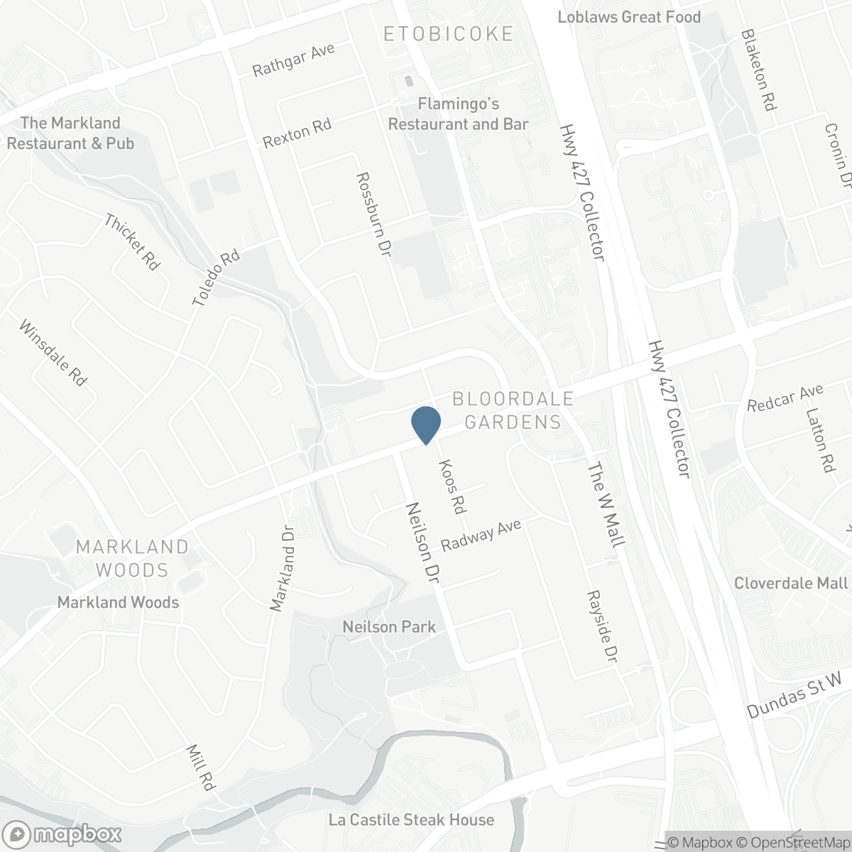 4230 BLOOR STREET W, Toronto, Ontario M9C 1Z7